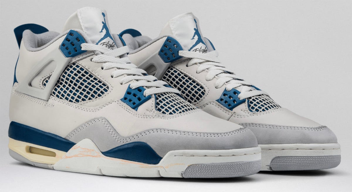 1989 Air Jordan 4 Military Blue