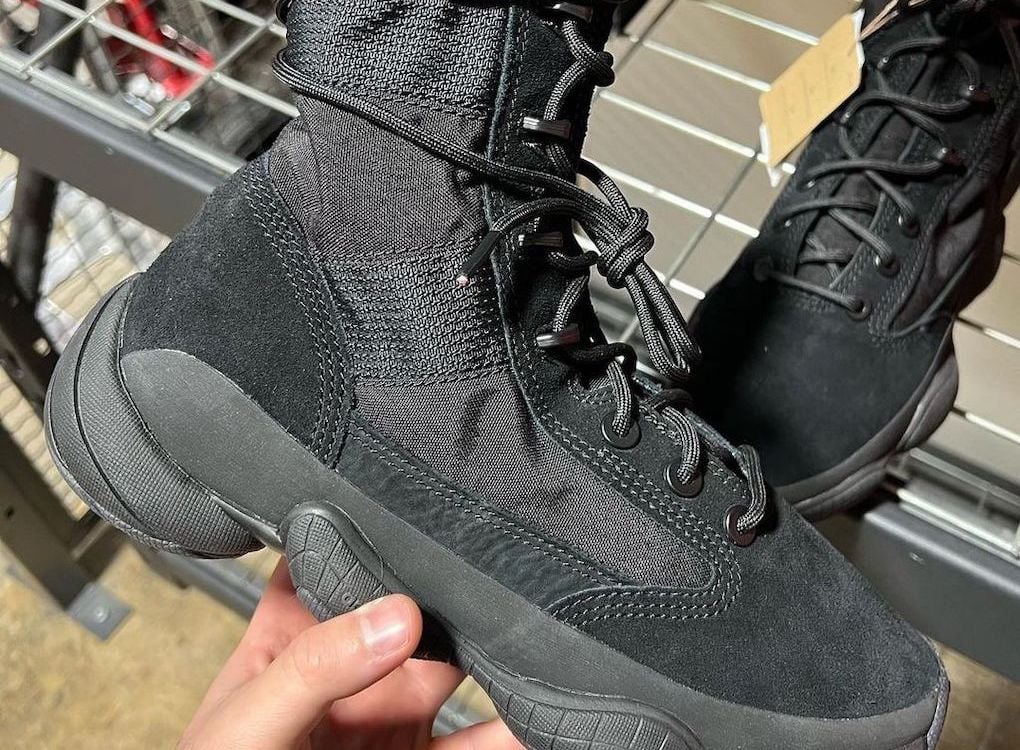 First Look: adidas Yeezy 500 High Tactical Boot ‘Utility Black’