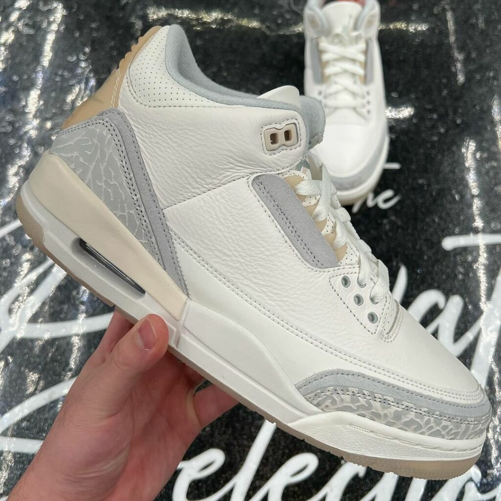 Air Jordan 3 Craft Ivory FJ9479-100 Release Details