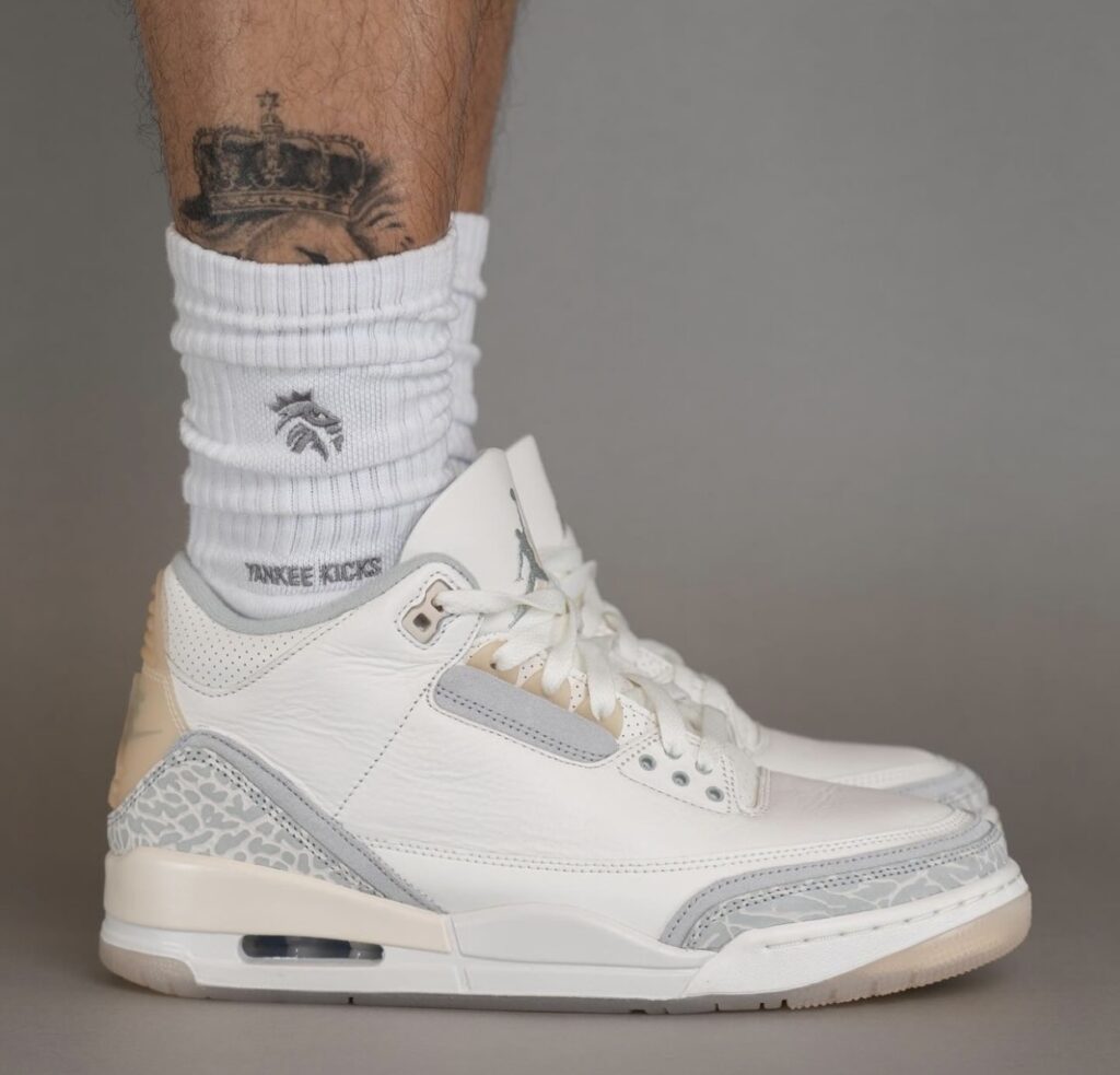 Air Jordan 3 Craft Ivory On-Feet FJ9479-100