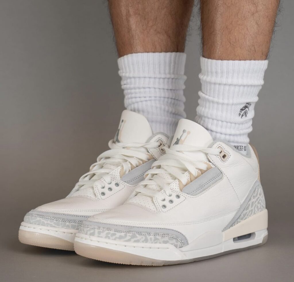 Air Jordan 3 Craft Ivory On-Feet FJ9479-100