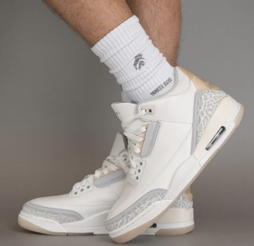 Air Jordan 3 Craft Ivory On-Feet FJ9479-100