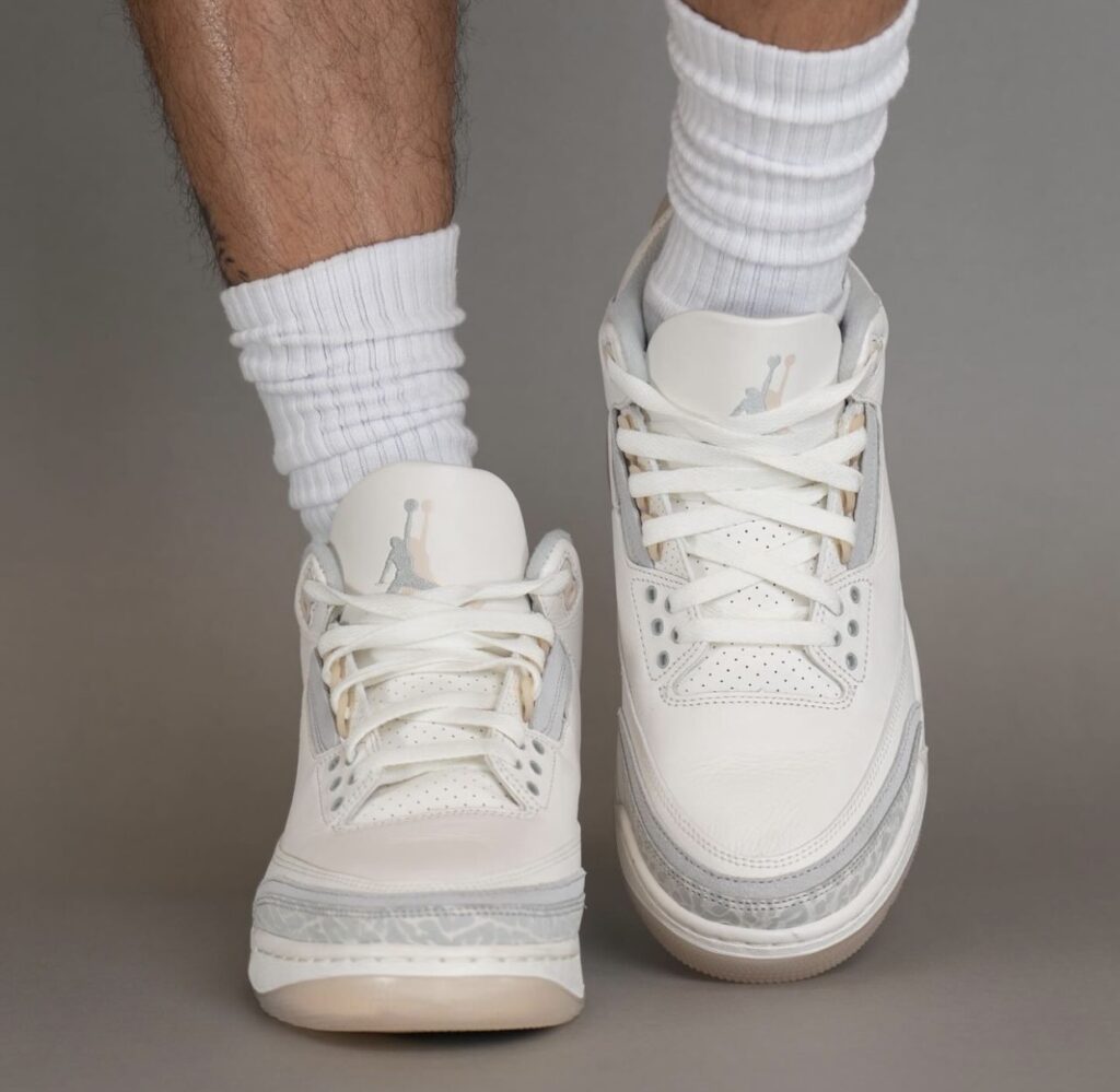 Air Jordan 3 Craft Ivory On-Feet FJ9479-100