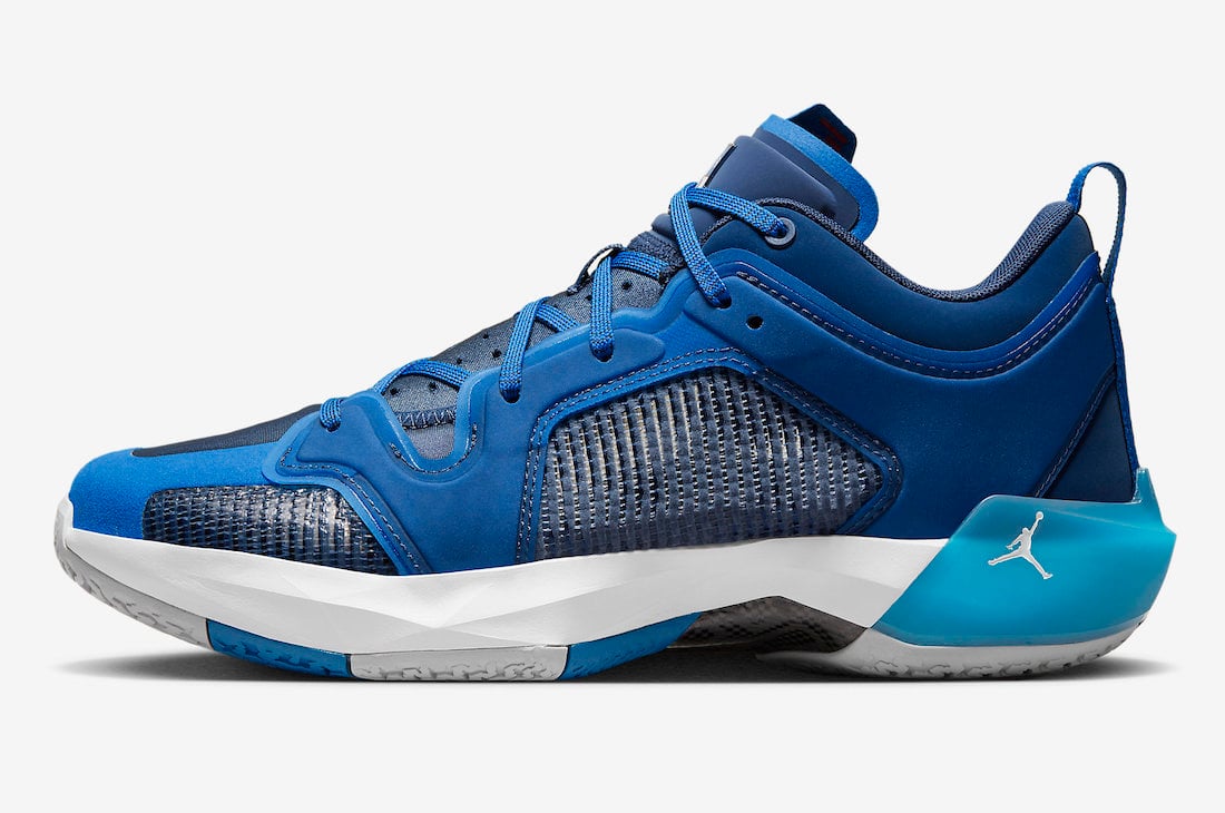 Air Jordan 37 Low Fraternity Military Blue DV9908-401 Release Date Info