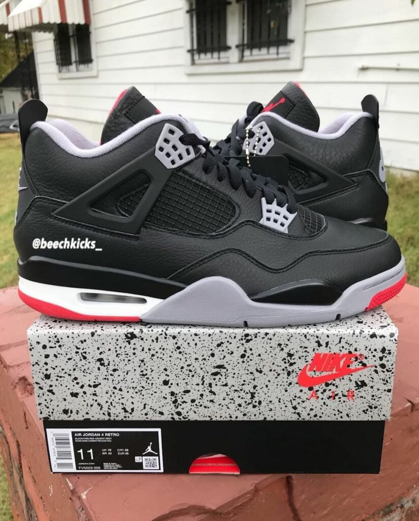 Air Jordan 4 Bred Reimagined 2024