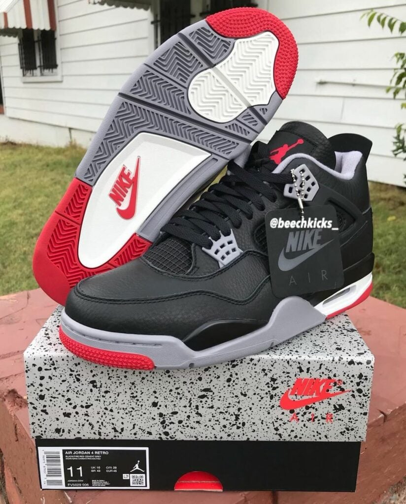 Air Jordan 4 Bred Reimagined 2024