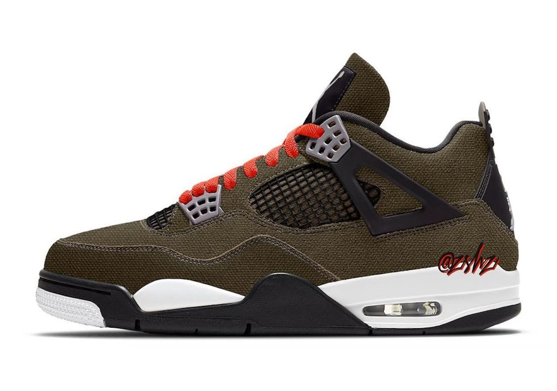 Air Jordan 4 ‘Olive Canvas’ Release is Canceled