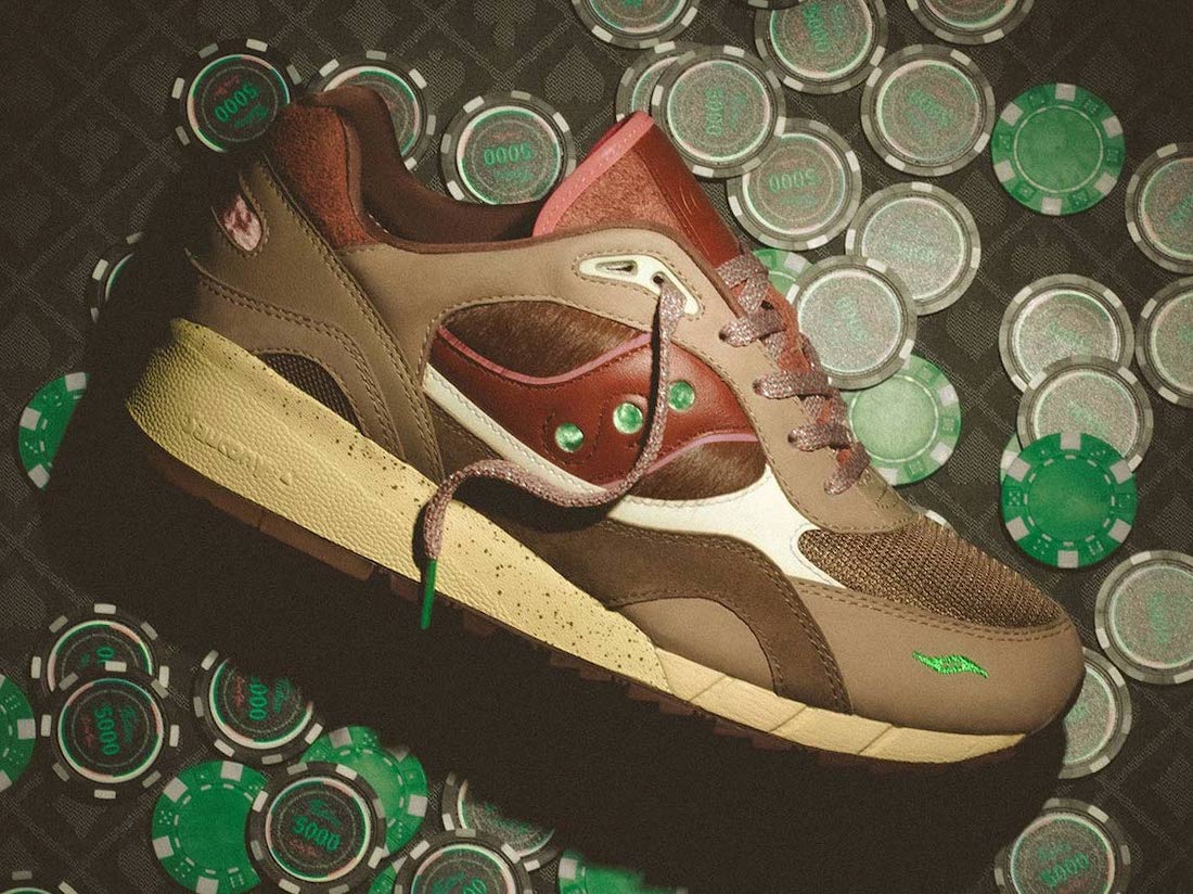 Feature Ads to Their ‘High Roller’ Collection with the Saucony Shadow 6000 ‘Chocolate Chip’