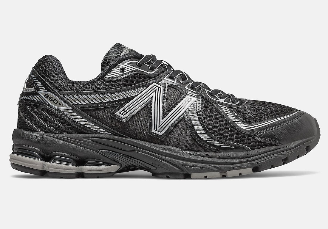 New Balance 860v2 ‘Black Silver Metallic’ Now Available