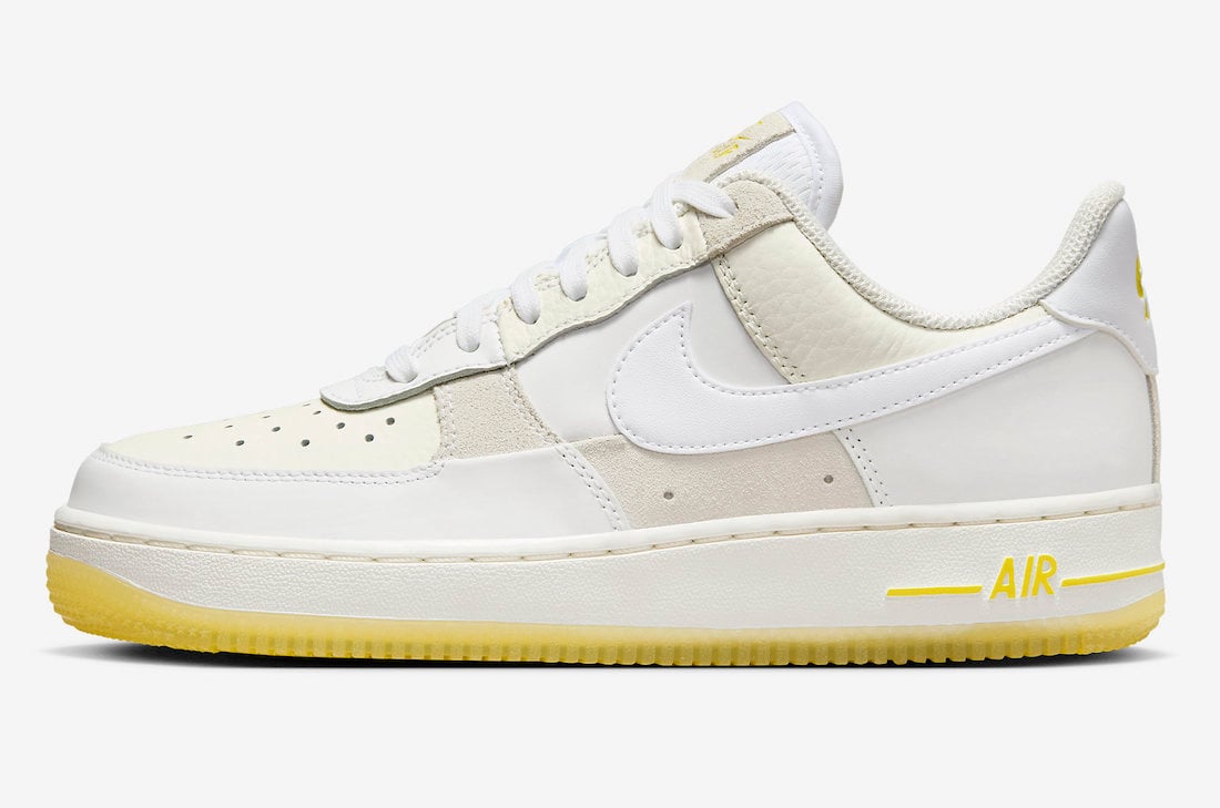 Nike Air Force 1 Low Summit White Opti Yellow FQ0709-100
