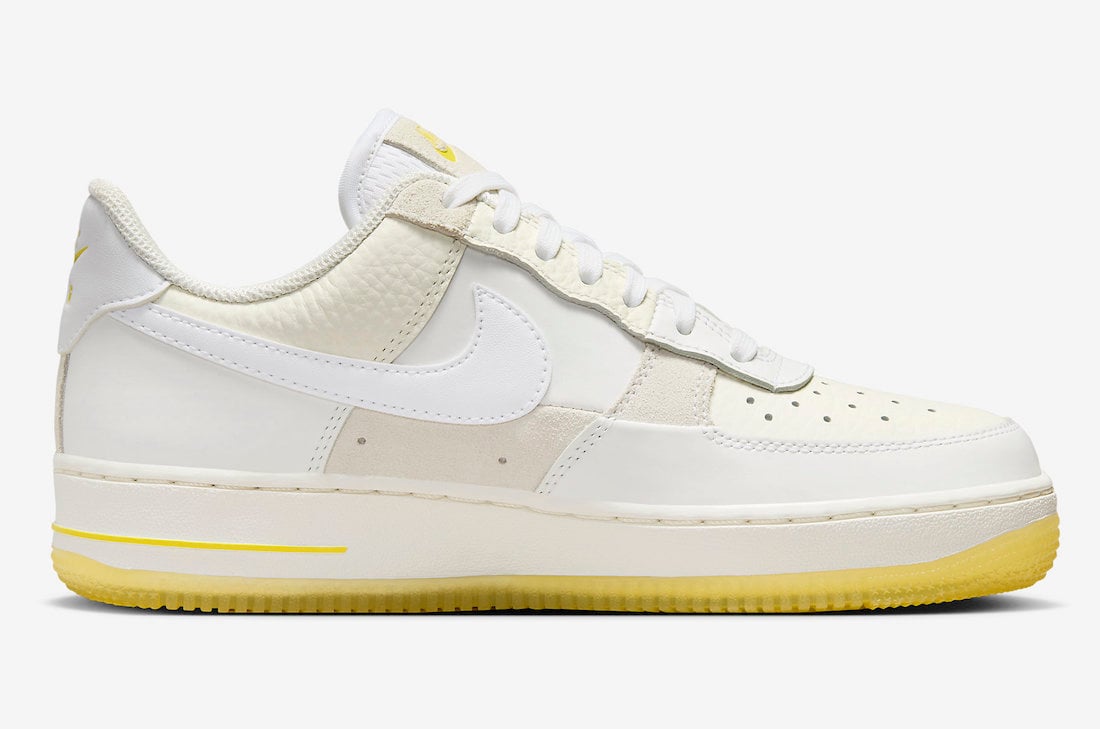 Nike Air Force 1 Low Summit White Opti Yellow FQ0709-100