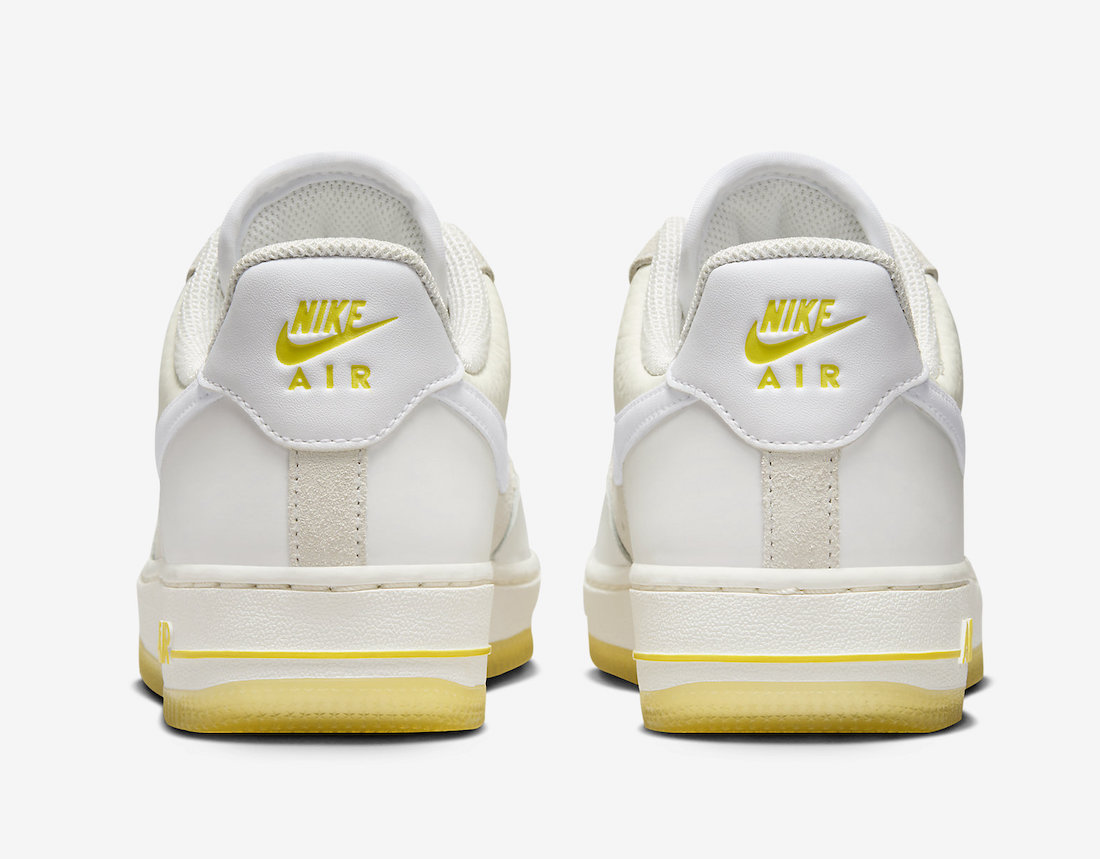 Nike Air Force 1 Low Summit White Opti Yellow FQ0709-100