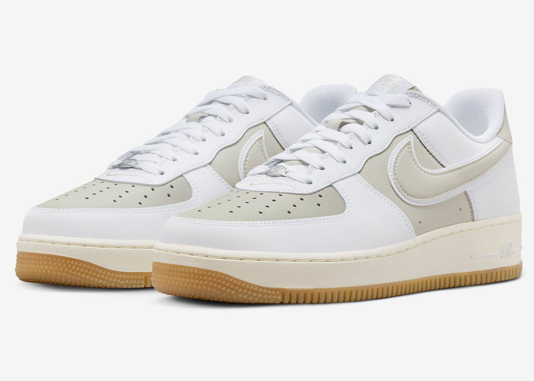 Nike Air Force 1 Low Releasing in White, Sail, and Gum