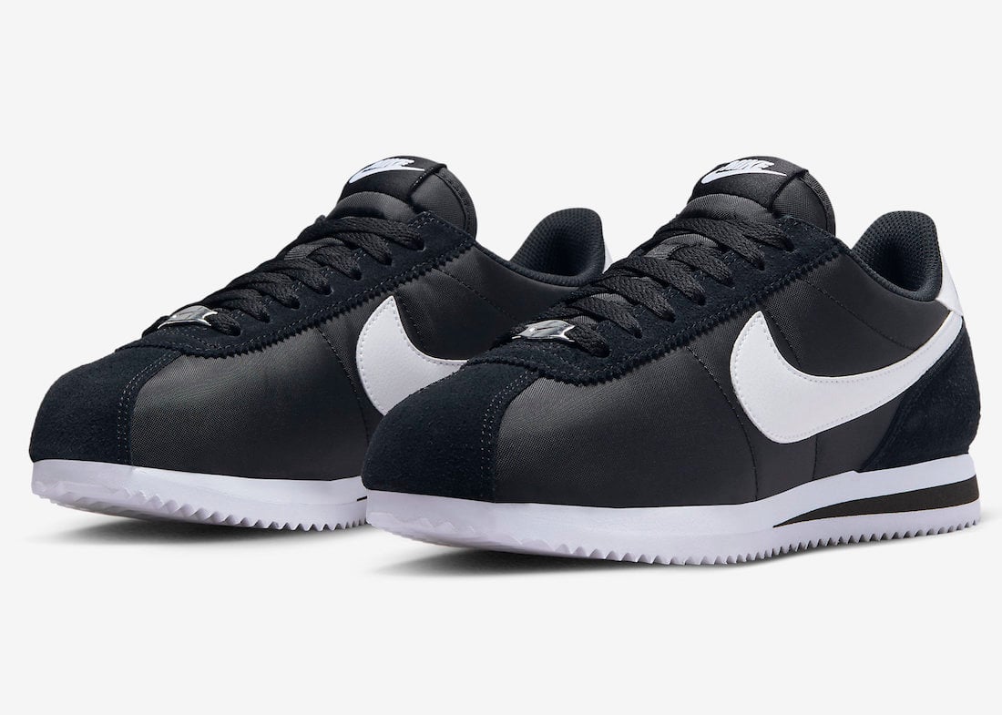 Nike Cortez Black White DZ2795-001 Release Date Info