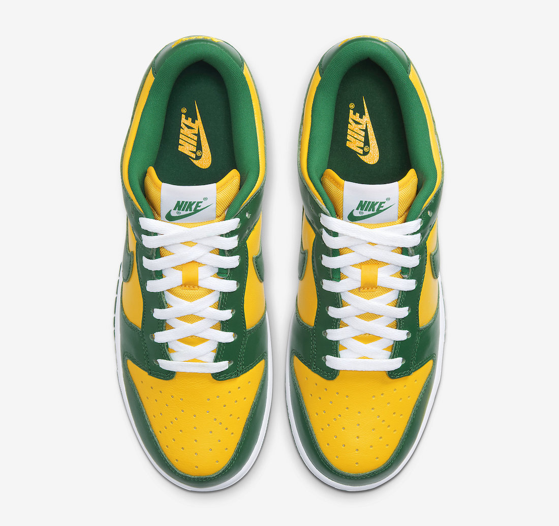 Nike Dunk Low Brazil 2024 CU1727-700 Release Date