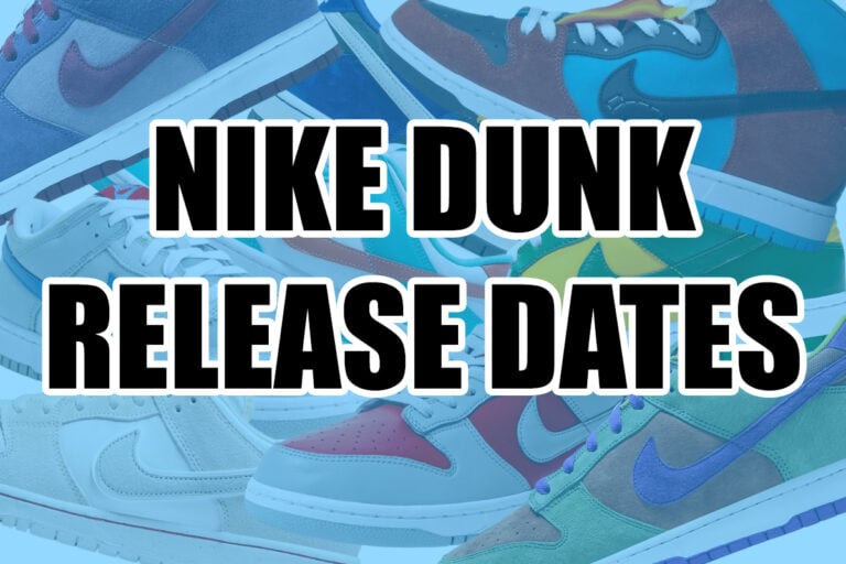 Nike Dunk Release Dates