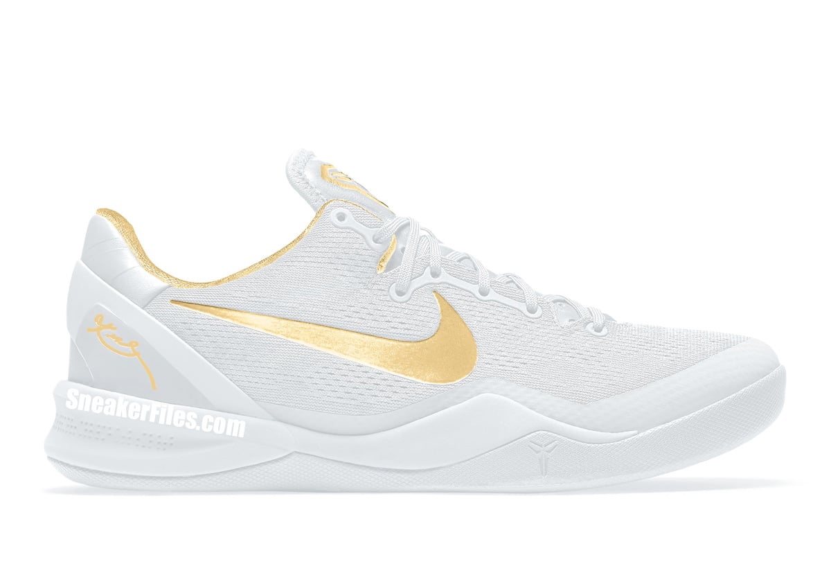 EXCLUSIVE: Nike Kobe 8 Protro ‘White Gold’ Releasing Summer 2024