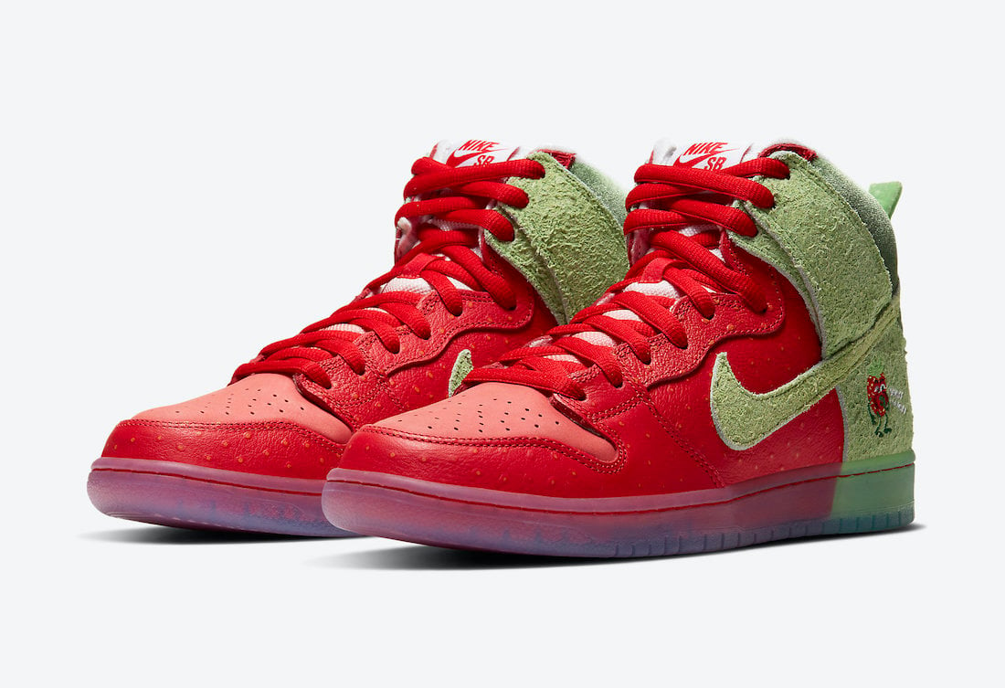 Nike SB Dunk High ’Strawberry Cough’ Official Images