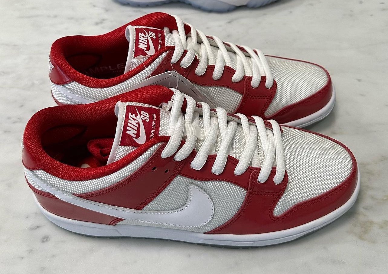 Check Out the Nike SB Dunk Low ‘Cherry’ Sample