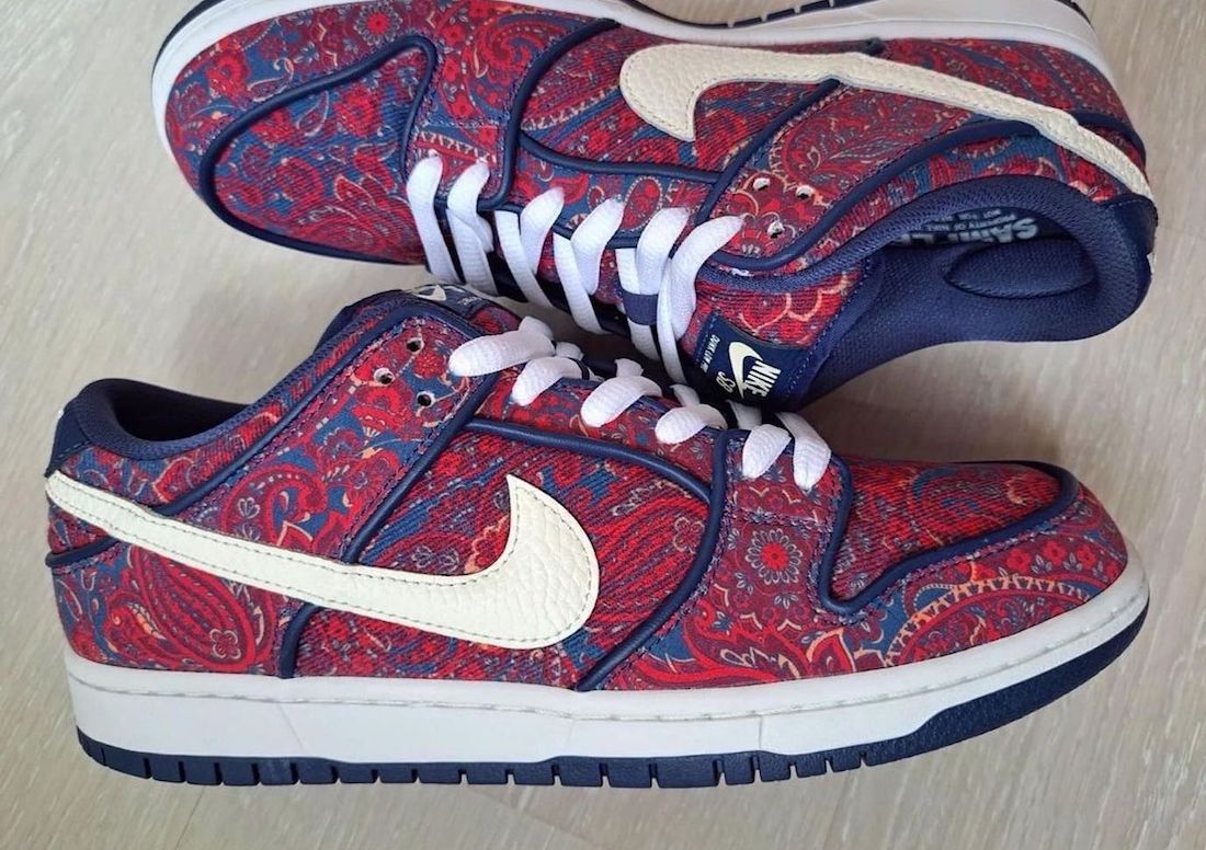 Check Out the Nike SB Dunk Low ‘Paisley’ Sample