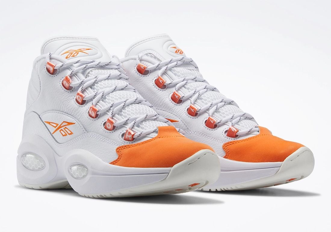 Reebok Question Mid ‘Orange Toe’ Releases March 16th