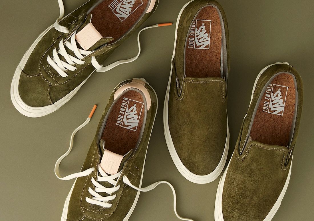 Todd Snyder x Vans ‘Dirty Martini’ Pack Debuts April 20th