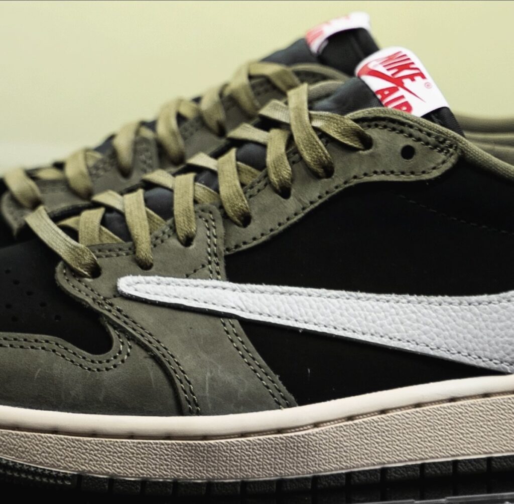 Travis Scott Air Jordan 1 Low OG Black Olive 2024