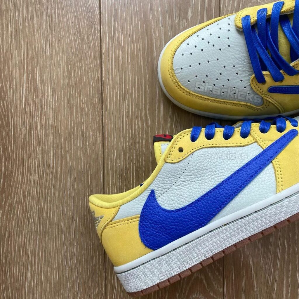 Travis Scott Air Jordan 1 Low OG Canary Elkins