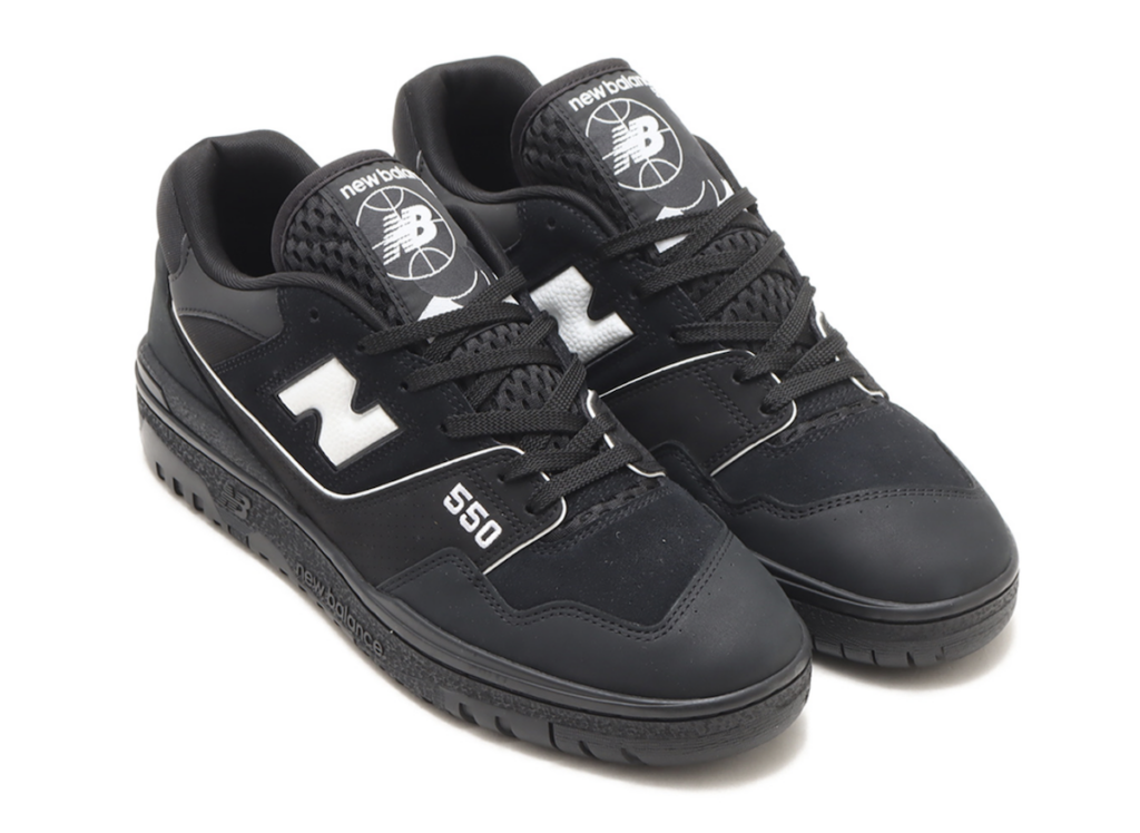 atmos New Balance 550 Back in Black 2023